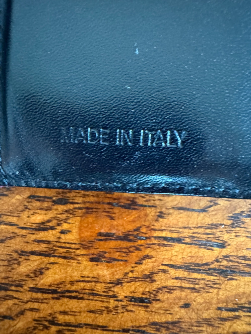 Prada Vintage Tessuto Nylon Wallet - Black with Purple Trim - Picture 6 of 14